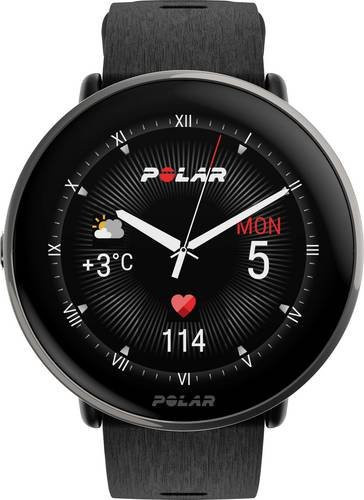 Polar Ignite 3 Smartwatch mit GPS und Herzfrequenzmessung in Schwarz - Bild 1