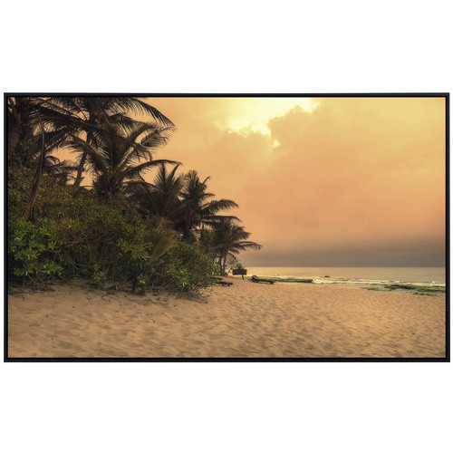 papermoon Infrarotheizung EcoHeat Sri Lanka Tangalle Strand in bunt mit Matt-Effekt, App-Steuerung und Überhitzungsschutz - Bild 2
