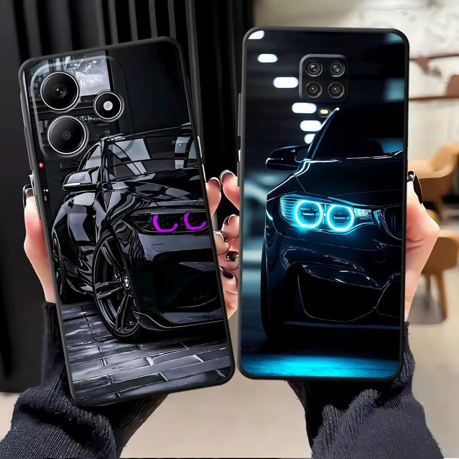 Handyhülle mit Auto-Design für Xiaomi Redmi Note Serie in Schwarz und Multicolour - Bild 1