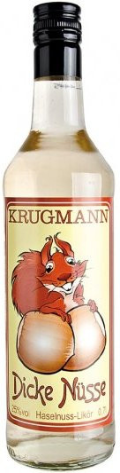 Krugmann Dicke Nüsse Likör, 0,7 l - Bild 1