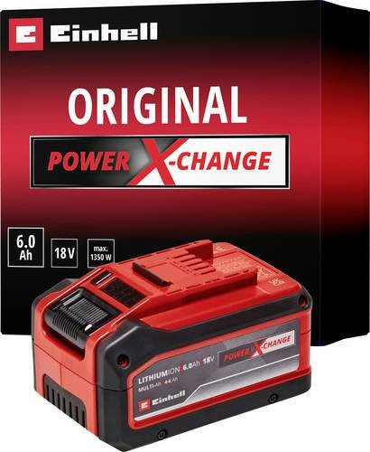 Einhell Power X-Change PXC Plus Akku 18V 4-6Ah Multi-Ah in Rot - Bild 2
