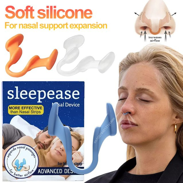 eelhoe Silikon-Nasenklammer zur Nasenerweiterung, Unisex - Bild 1