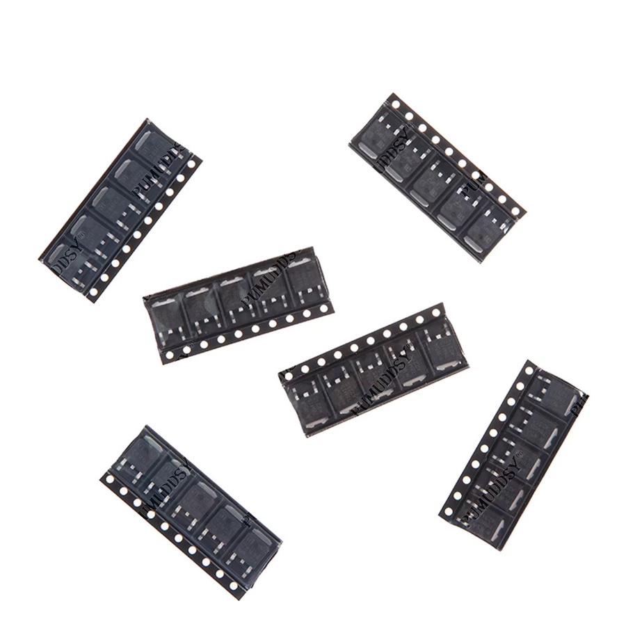 pumuddsy TO-252 Transistor-Kit, 30 Stück, Schwarz, Typen: 78M05, 78M06, 78M08, 78M09, 78M12, 78M15 - Bild 3