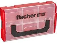 Fischer FixTainer Leerbox Aufbewahrungsbox rot, B/H/T: 15,6 x 6,1 x 26 cm - Bild 1
