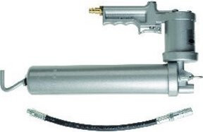 Pressol Druckluftfettpresse DLplus in Silber für 400g Fettkartuschen mit 500 cm³ Volumen - Bild 1