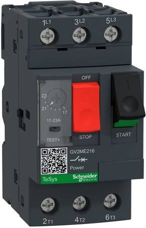 Schneider Electric GV2ME216 Motorschutzrelais in Grau - Bild 1