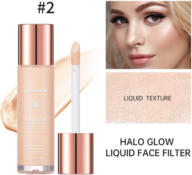 Lakerain Halo Glow Liquid Filter Teint-Booster, mit Hyaluronsäure - Bild 1
