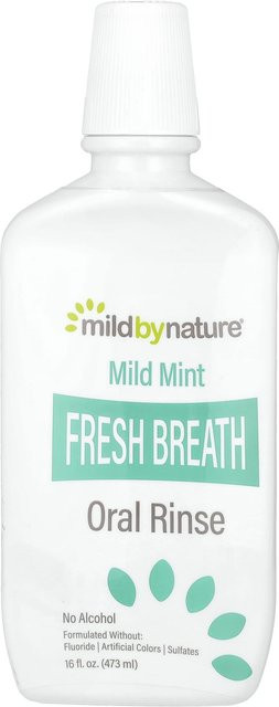 Mild By Nature Mundspülung, Alkoholfrei, Milder Minzgeschmack, 473 ml - Bild 1