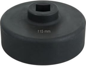 KS Tools Achsmuttern-Schlüssel 1 Zoll, 6-kant, kurz, schwarz, Stahl - Bild 1