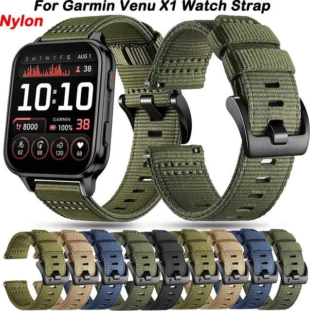 JSPSTA Uhrenarmband Nylon, Textil/NATO, 24 mm, Unisex - Bild 1
