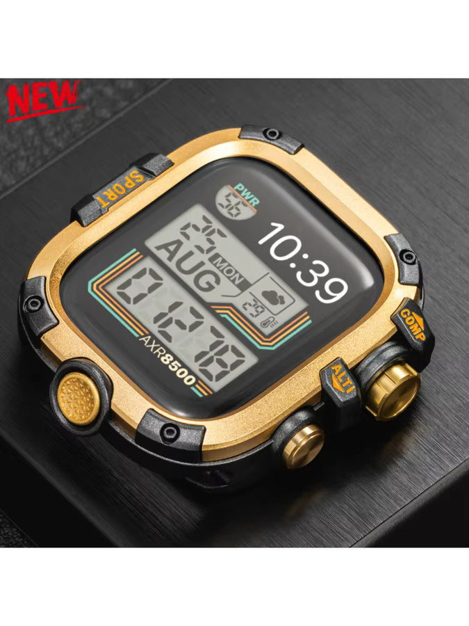 CAOWTAN Uhrenzubehör Gehäuse + Glas für Apple Watch, Unisex - Bild 4