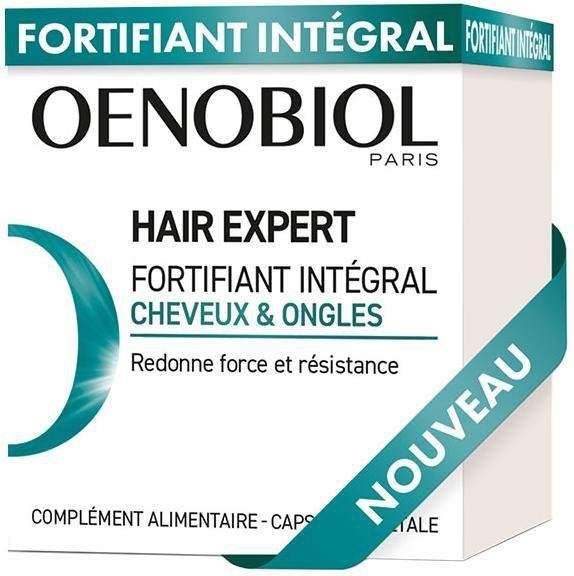 Oenobiol Hair Expert Fortifiant Intégral, 60 Stück, für strapaziertes Haar - Bild 1