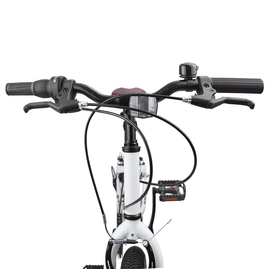 vidaXL Mountainbike 20 Zoll 6-Speed Weiß für 5-8 Jahre Alt - Bild 2