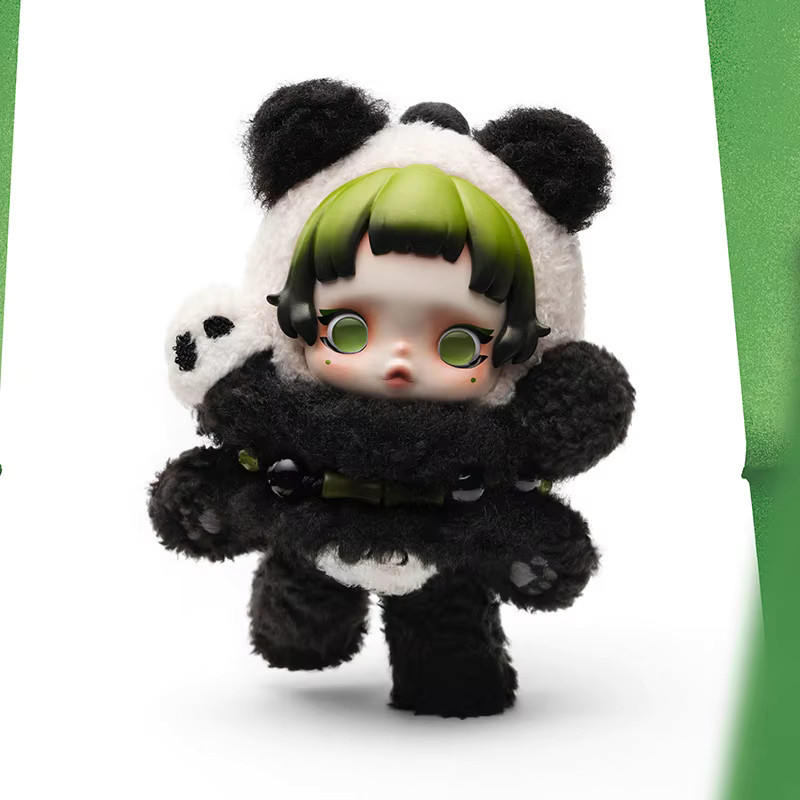 POP MART SKULLPANDA Lazy Panda Series Plüschpuppen-Anhänger Blind Box und The Mirage Series Blind Box, Set / Bundle - Bild 4