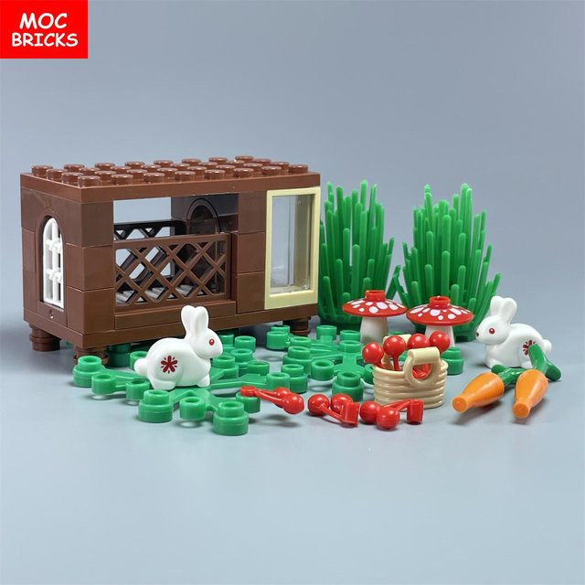 Yiran toy MOC Bausteine Bauernhof Dorf, ab 6 Jahren - Bild 1