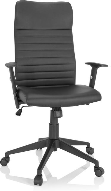 hjh OFFICE Home Office Bürostuhl ARTON 30 mit Armlehnen und höhenverstellbarem Sitz aus Kunstleder - Bild 1