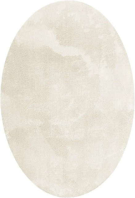 vidaXL Bereichsteppich HUARTE Oval in Beige, Modernes Design aus Polyester, B: 160 cm, L: 230 cm - Bild 1