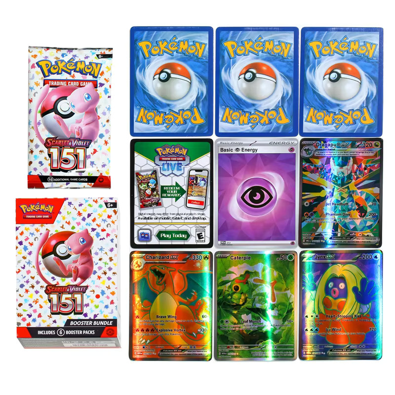 Pokémon Scarlet Violet 151 Mega Phantasmal Flames Booster Bundle, Sammelkarten, Englisch, ab 6 Jahren - Bild 2