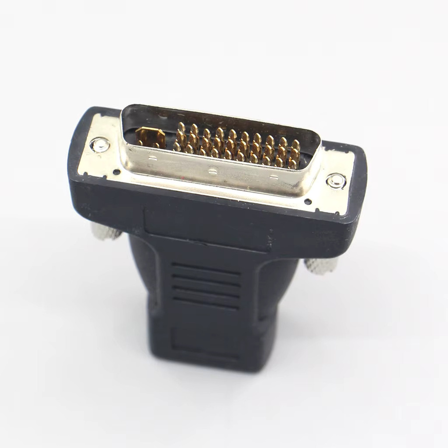 HP HDMI auf DVI Video-Audio-Konverter-Adapter in Schwarz für HP Infocus Optoma Projektoren - Bild 1