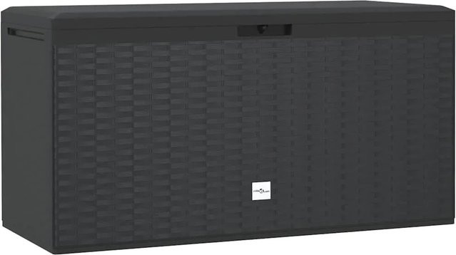 Furnicato Gartenbox Anthrazit B/T/H: 114 x 47 x 60 cm - Bild 1