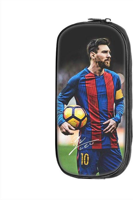 Fancy Style Studio Federmäppchen Fußballstar M-Messi in Multicolour mit großem Fassungsvermögen - Bild 1