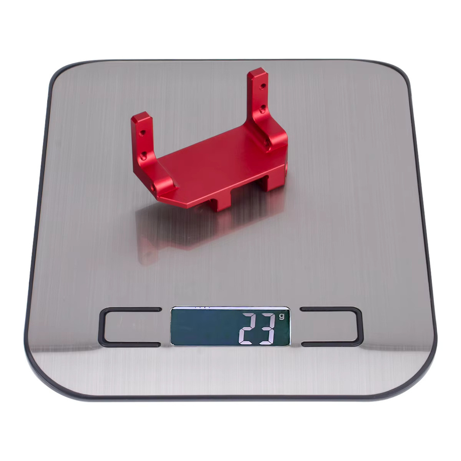 MALOM RC AR45P Portal-Achsen-Servohalterung 4-Gelenk-Aufhängung, Metall, Grau, Rot - Bild 2