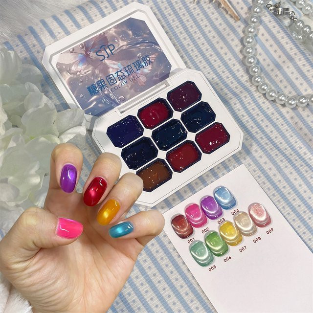 SJP Candy Glass Nagelgel, transparent, glänzend - Bild 1