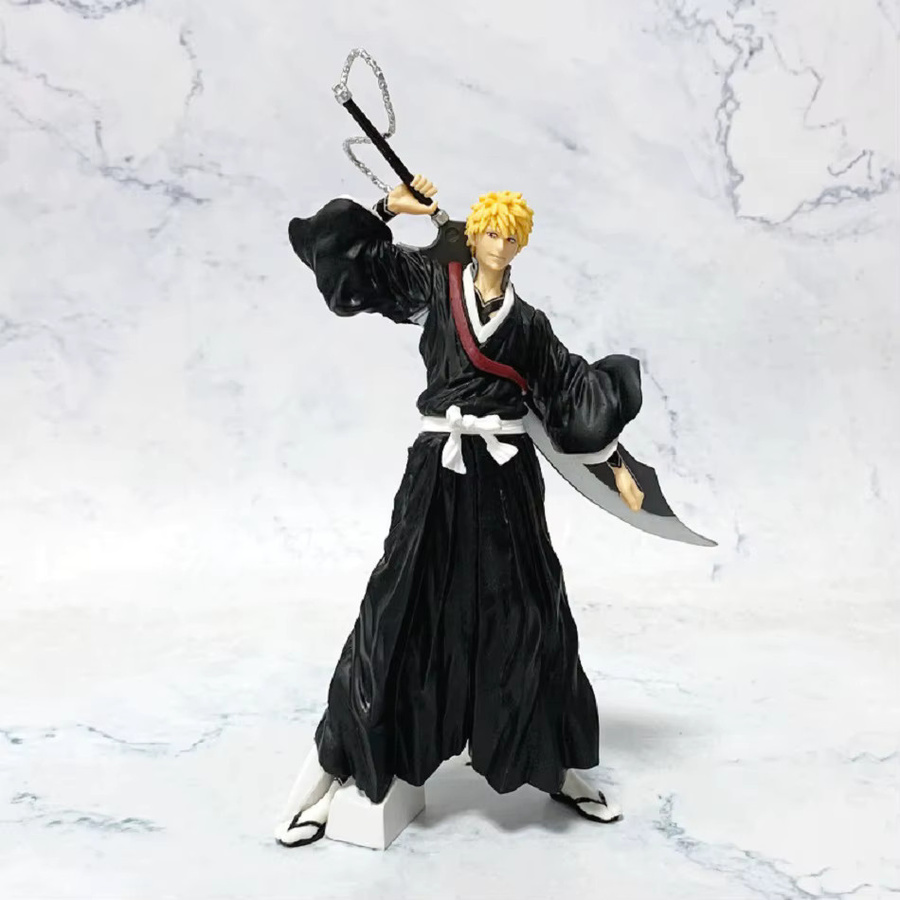 Bandai Bleach Kurosaki Ichigo Aizen Actionfigur, 21 cm, Kunststoff - Bild 2