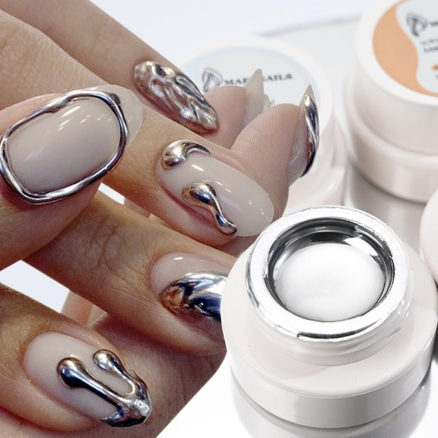 MAFANAILS Nagellack, Silber Metallic, 5 ml - Bild 1