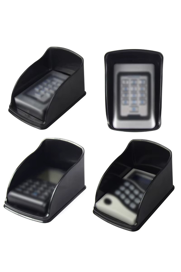 5YOA Wasserdichter Regenschutz aus Kunststoff für Zugangskontrolle, Tastatur und Controller in Schwarz, B/T/H: 15,0 x 10,5 x 8,0 cm - Bild 4