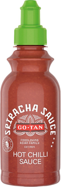 GO TAN Sriracha Hot Chilli Sauce 215 ml - Bild 1