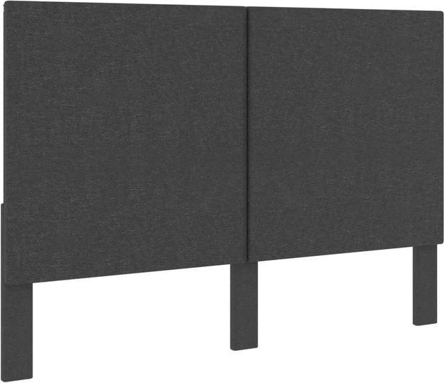 vidaXL Kopfteil gepolstert aus Stoff in Dunkelgrau, Breite: 180–200 cm, Höhe: 200 cm - Bild 1