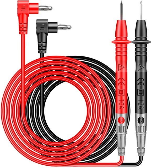 ANENG PT840 Digital-Multimeter-Sonde Messleitungs-Set in Schwarz und Rot - Bild 1