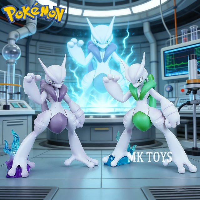 Bandai Pokémon Mega Mewtwo, Actionfigur, PVC-Statue, Einzelfigur - Bild 1