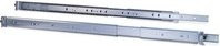 Inter-Tech 1U Teleskopschienen Einbauschienen, Farbe: Silber/Grau, Länge: 650 mm - Bild 1