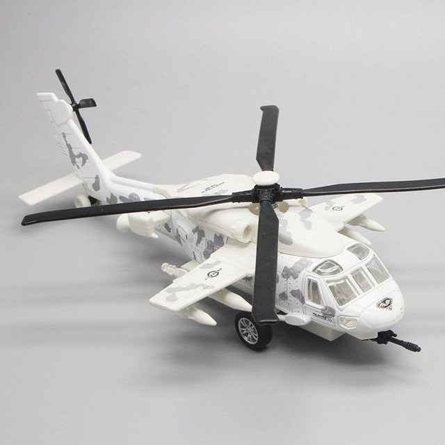 Linyi toy car Black Hawk bewaffneter Hubschrauber, Modell, mit Licht und Sound, ab 14 Jahren - Bild 1