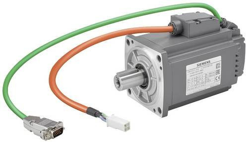 Siemens SIMOTICS S-1FL6 LI Synchronmotor 1FL6044-2AF21-1MB1, 1AC/3AC 230V, 3,18 Nm, 3000 1/min, grau - Bild 1