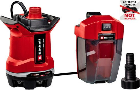 Einhell Akku-Schmutzwasserpumpe GE-DP 18/25 Li-Solo Power X-Change, bunt - Bild 3