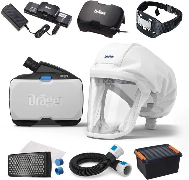 Dräger X-plore 8500 Starterpaket mit P3 Vollmaske in Weiß - Bild 1