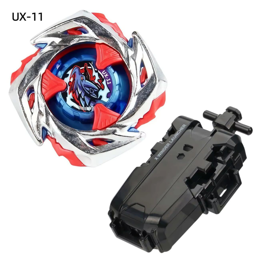 TAKARA TOMY UX-11 Starter Impact Drake 9-60LR, Rechtsdrehender Angriffs-Spinnkreisel mit Launcher - Bild 4
