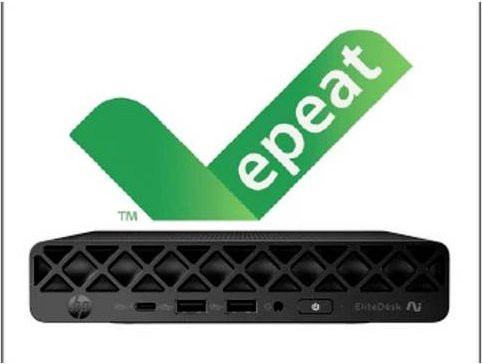 HP EliteDesk 8 Mini G1a Workstation Mini-PC, AMD Ryzen AI 5 340, 32GB RAM, 512GB SSD, AMD Radeon 840M, Windows 11 Pro, Schwarz - Bild 2