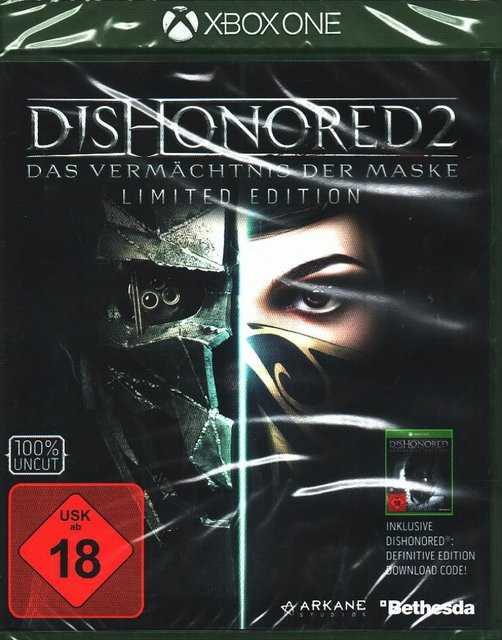 Dishonored 2: Das Vermächtnis der Maske Limited Edition von Zenimax Europe Limited - Bild 1