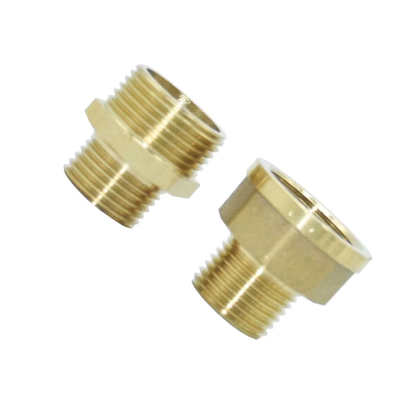 GHHWL Messing Schlauchkupplung mit 3/4 Zoll Außengewinde in Gold für Wasserrohr Reparaturen - Bild 5