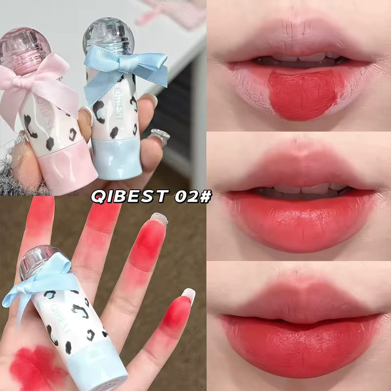 QIBEST Lippenstift, 4 Farben, matt, wasserfest, Damen - Bild 2