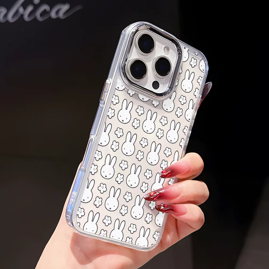 Miffy Kaninchen Handyhülle für Google Pixel 10 9 9a 8 8a Pro XL 5G in Transparent - Bild 3