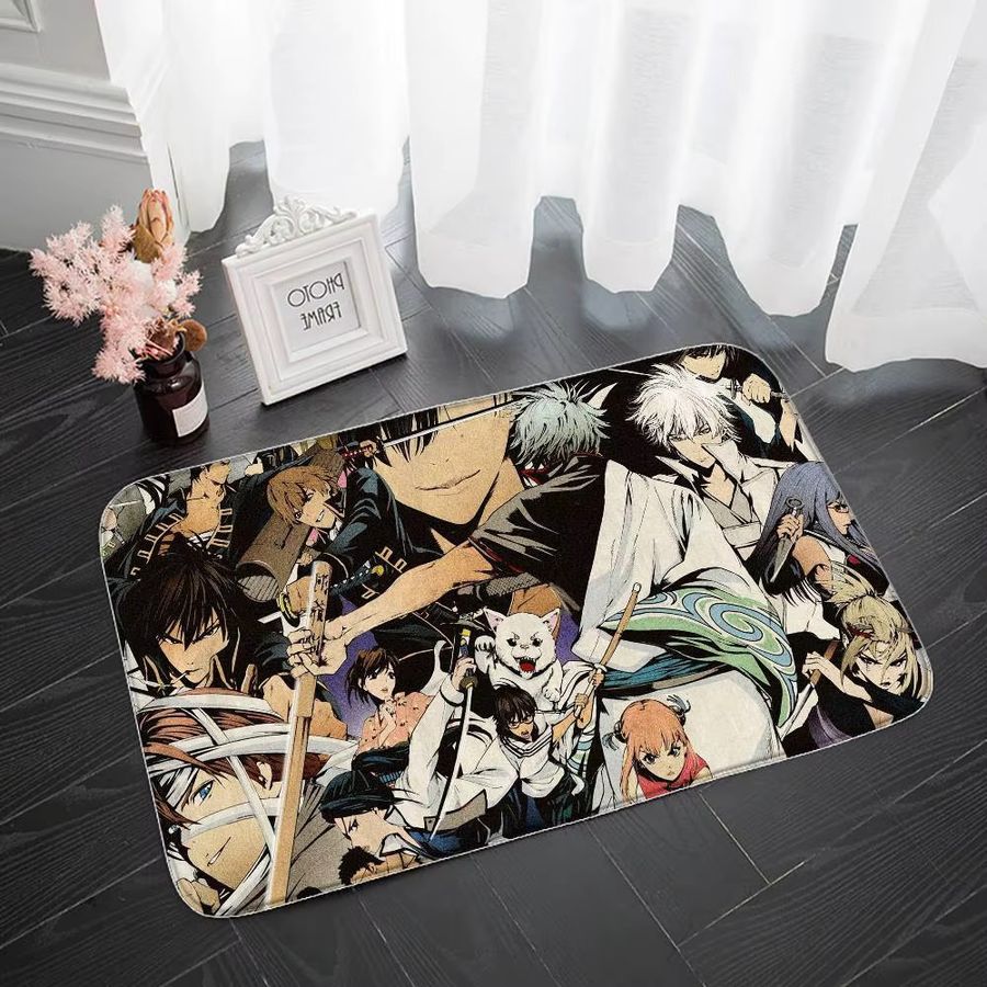 G-Gintama Druckteppich als rutschfeste Bodenmatte für den Eingangsbereich, die Küche oder das Bad - Bild 2