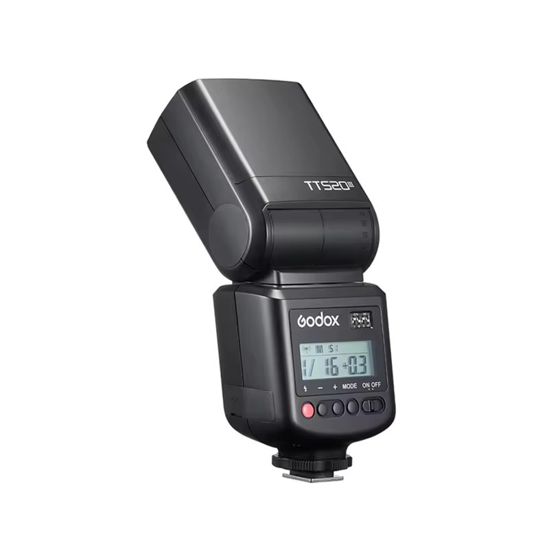 Godox TT520III THINKLITE Speedlite Drahtloser Universal-Kamerablitz in Schwarz für Canon Nikon Pentax und Olympus DSLR-Kameras - Bild 6