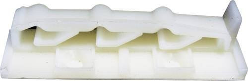 PB Fastener Befestigungssockel 332-7121-500 für Flachbandkabel in Natur und Weiß - Bild 1