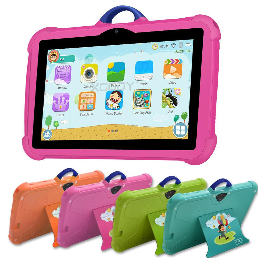 BDF Kinder-Tablet 7 Zoll mit Android 13, 4 GB RAM, 64 GB Speicher, 5G WiFi und Bluetooth in Blau - Bild 3