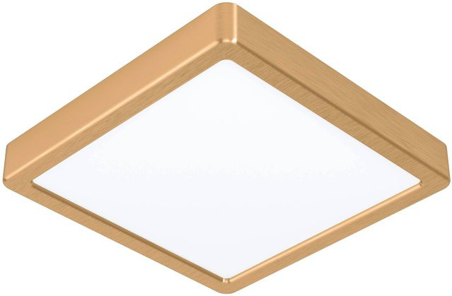 Eglo LED Aufbauleuchte Fueva 5 eckig in Messing und Weiß mit 17 W - Bild 2